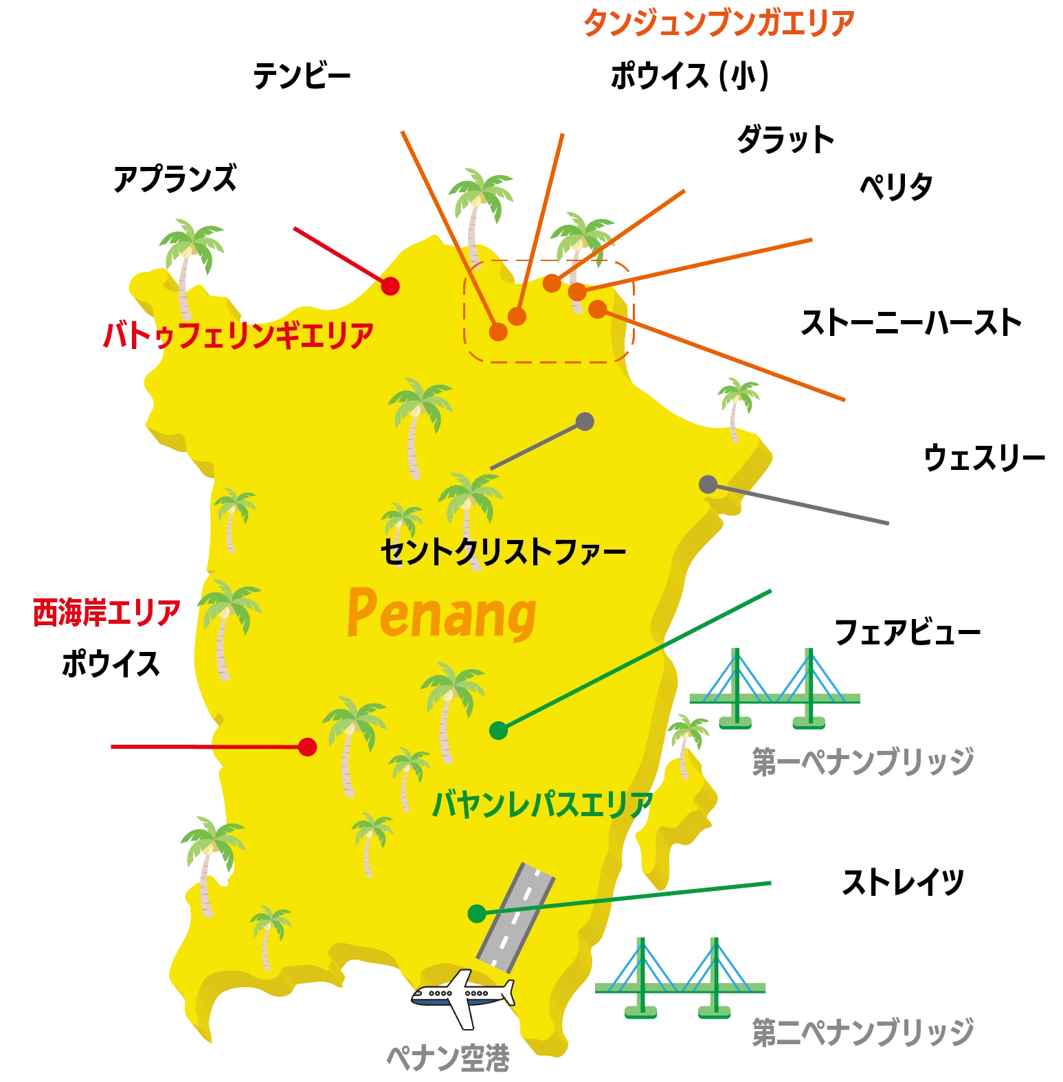 Penang Map